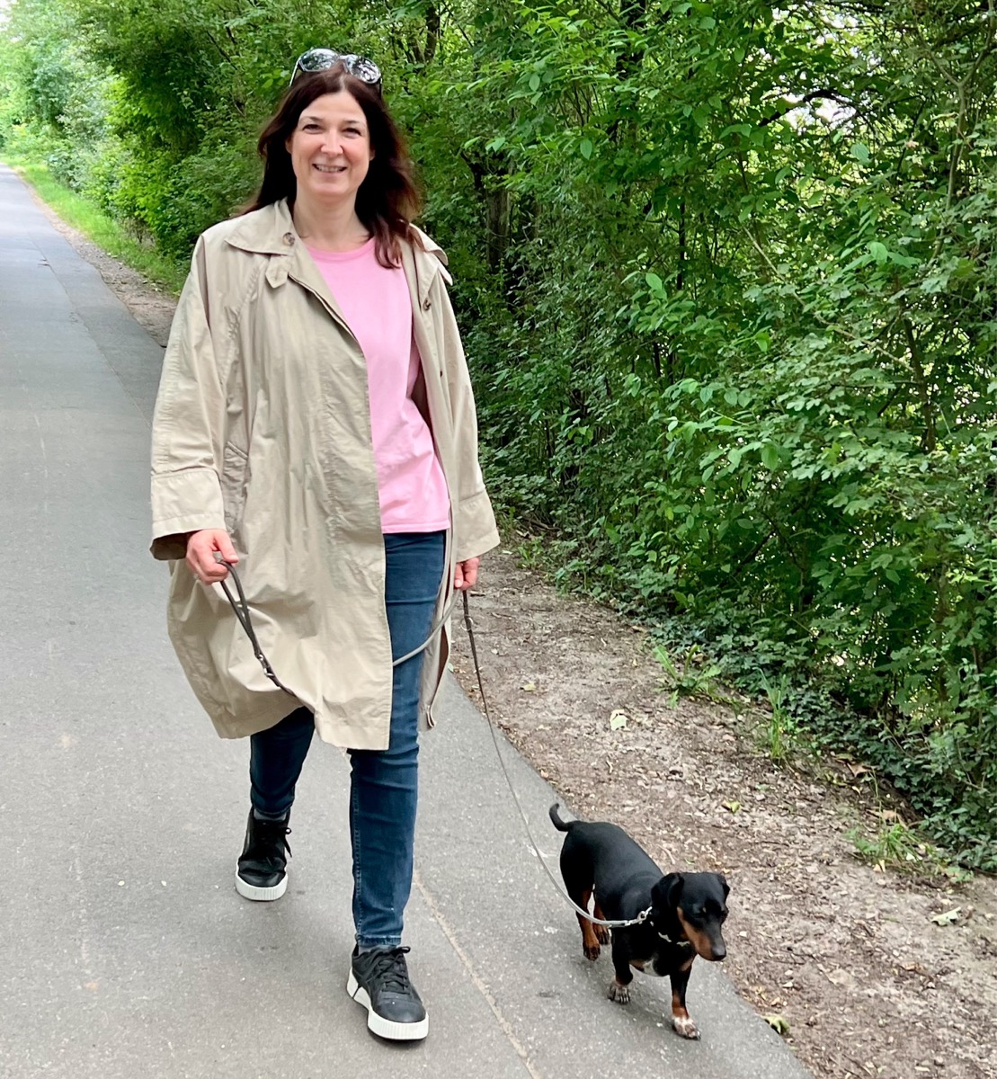 Sandra Obel Kunst modern Dackel