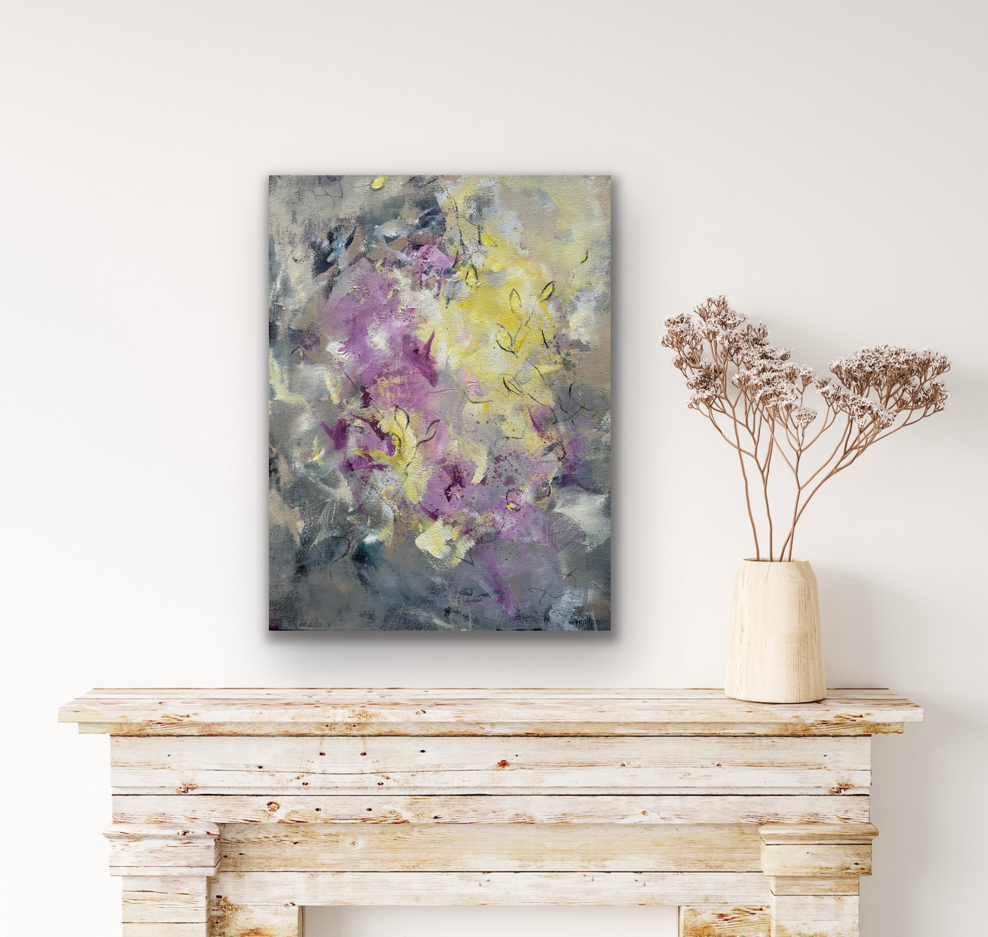 Sandra Obel Kunstwerk Dunkelheit Raum 2024