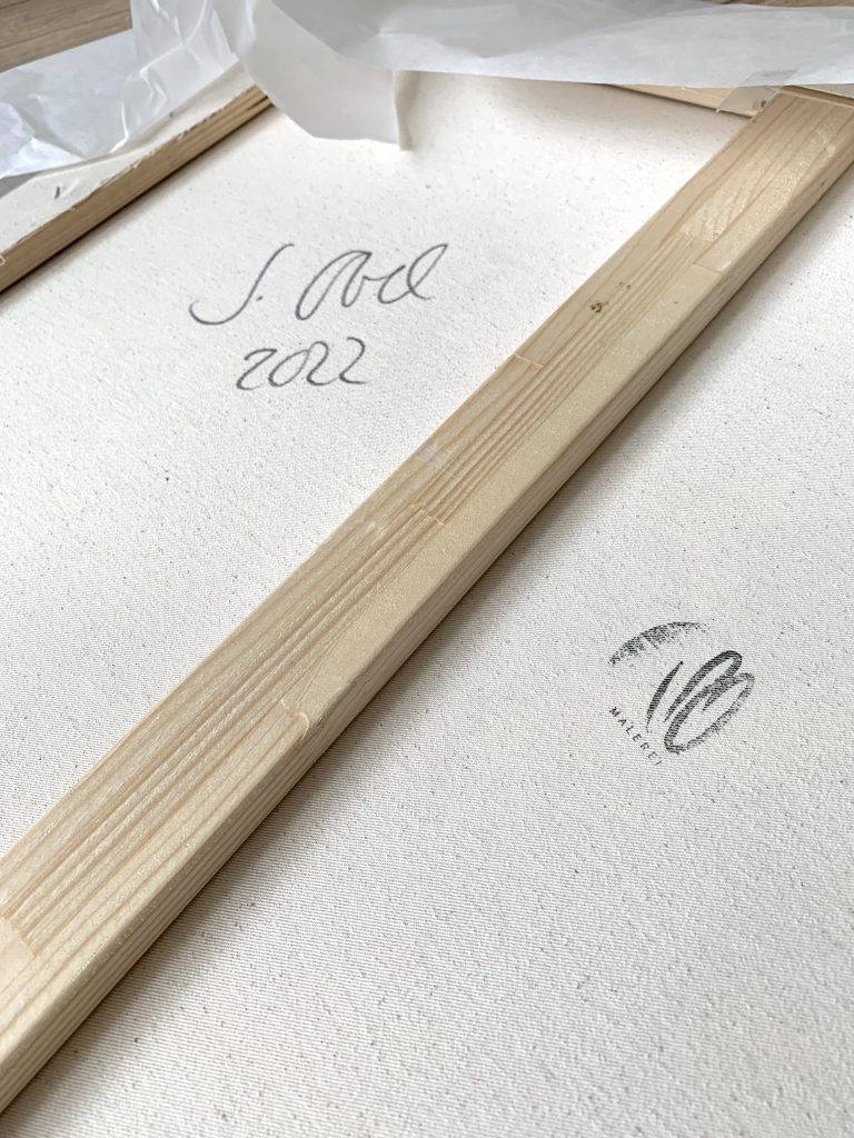 Sandra Obel Malerei - Signatur des Kunstwerk