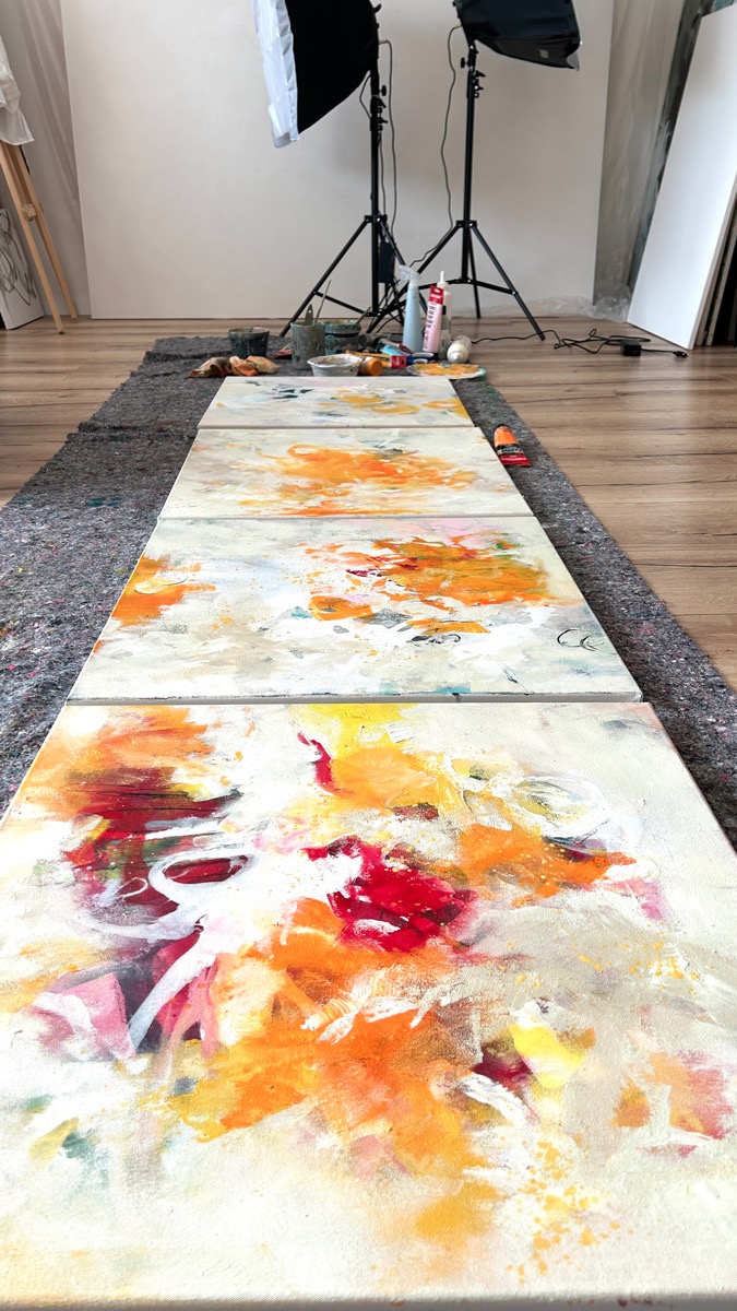 Serien Sandra Obel Kuenstlerin moderne kunst 28.06.2024 08 31 06