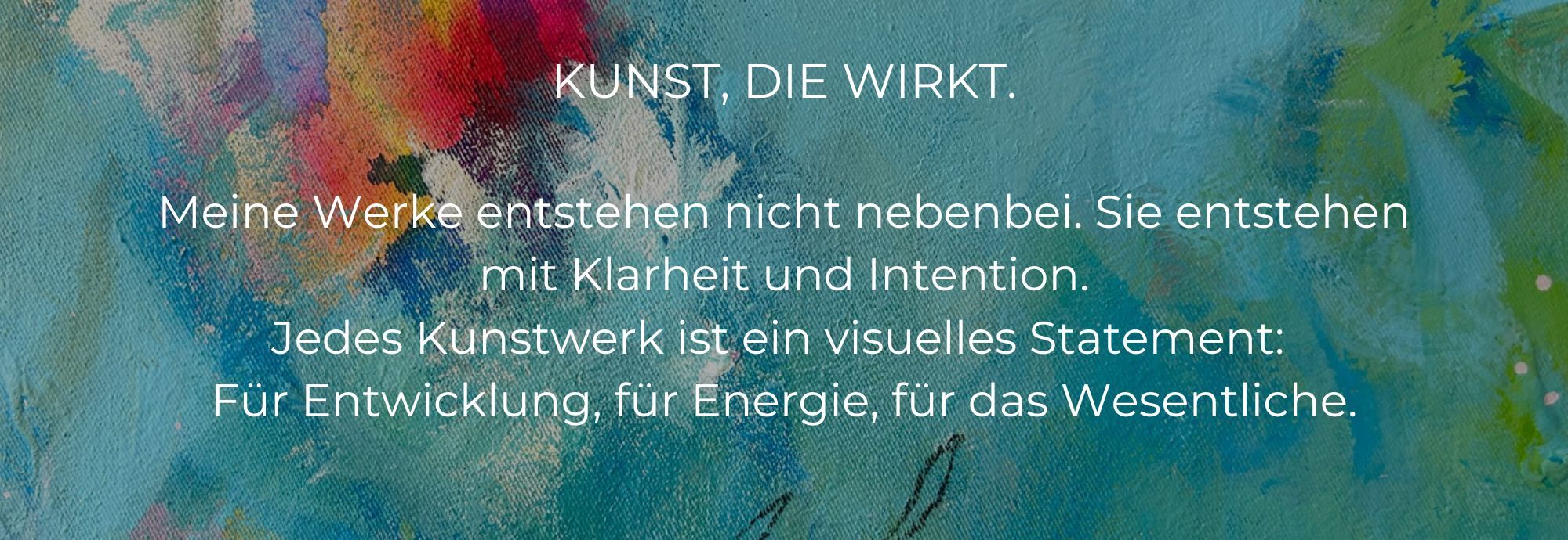 moderne Kunst Zitat Detail Kunstwerk